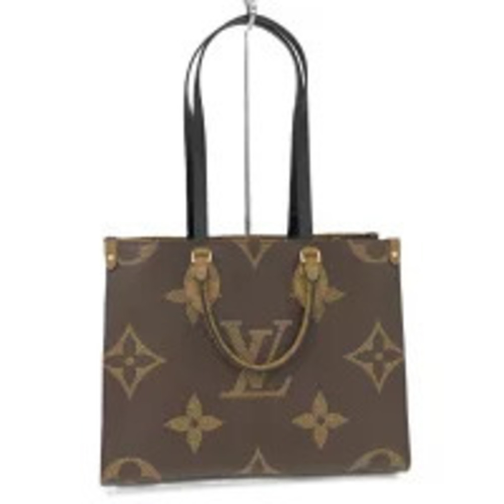 LOUIS VUITTON On The Go Handbag Monogram Reverse Giant